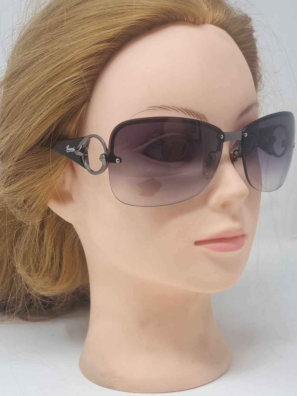 Gucci Women's Vintage Sunglasses Y2K Purple Gradient GG2836/F/S 65-13-130 - Picture 10 of 15